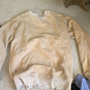 Cotton Citizen Women's Crewneck Sweater in Beige